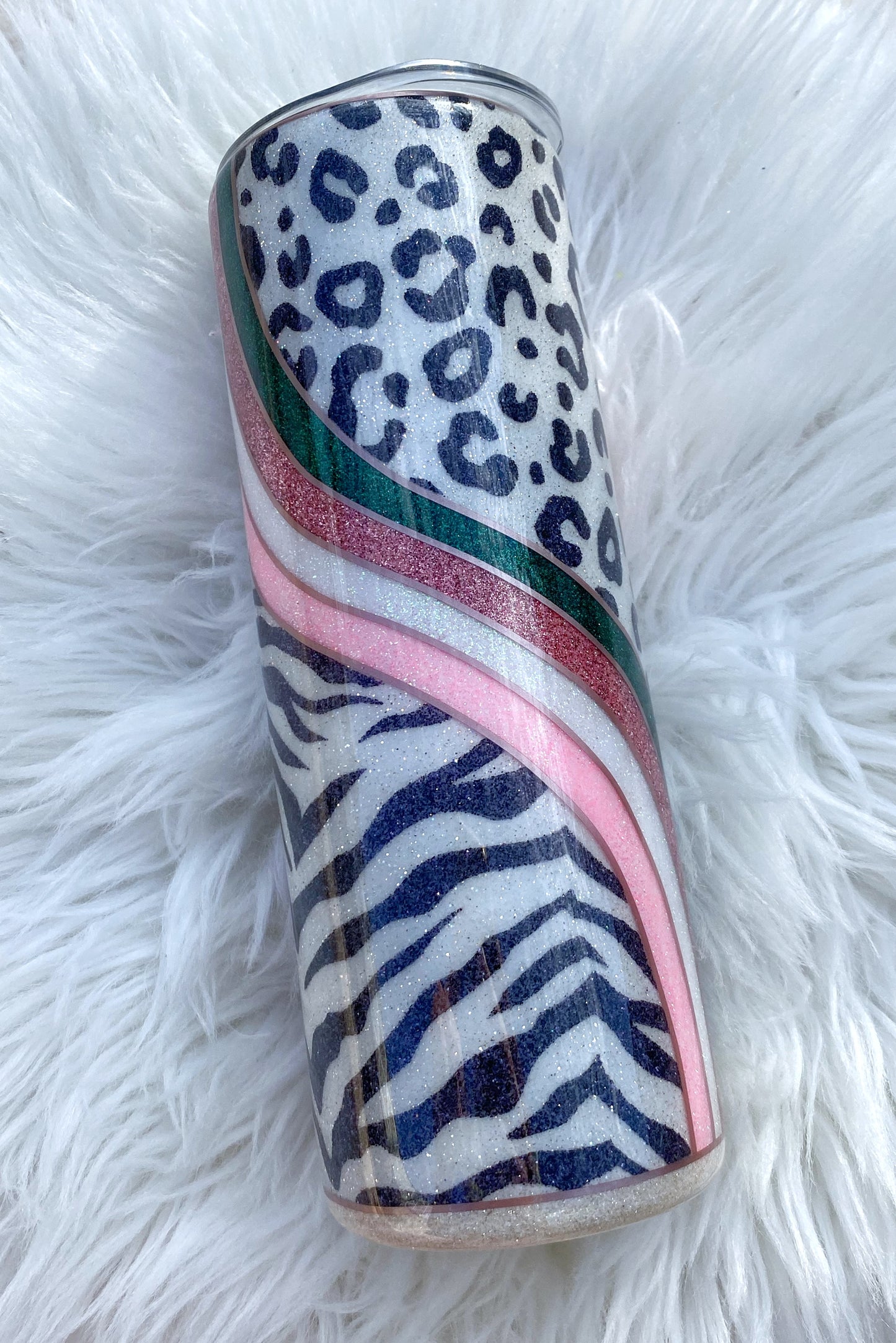 20oz Zebra,cheetah Print Tumbler
