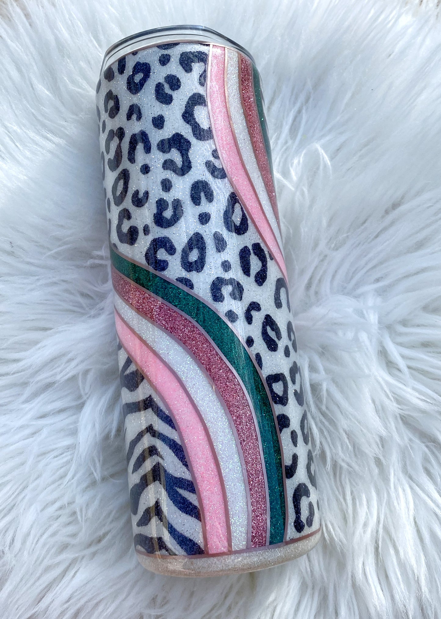 20oz Zebra,cheetah Print Tumbler