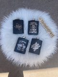 Custom Black Flasks