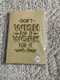 Inspirational notebooks