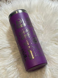 Laser Etched Tumbler
