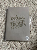 Inspirational notebooks