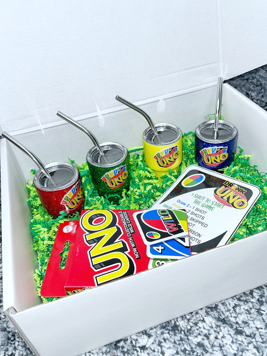 Drunk Uno Mini Tumbler Set