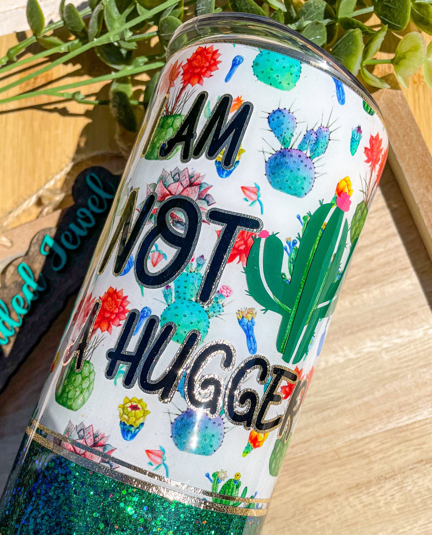 I am not a hugger 30oz Tumbler