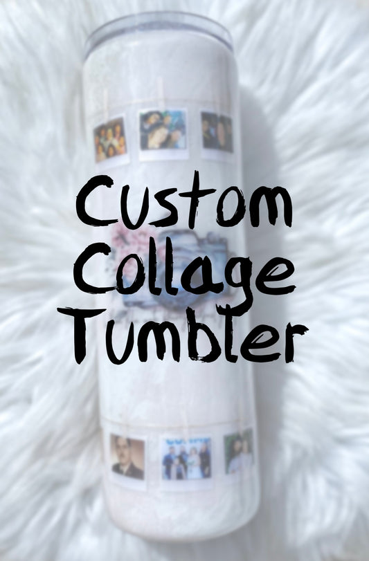 2. Customize Your Collage Tumblers