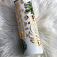 Gold leaf with leopard print