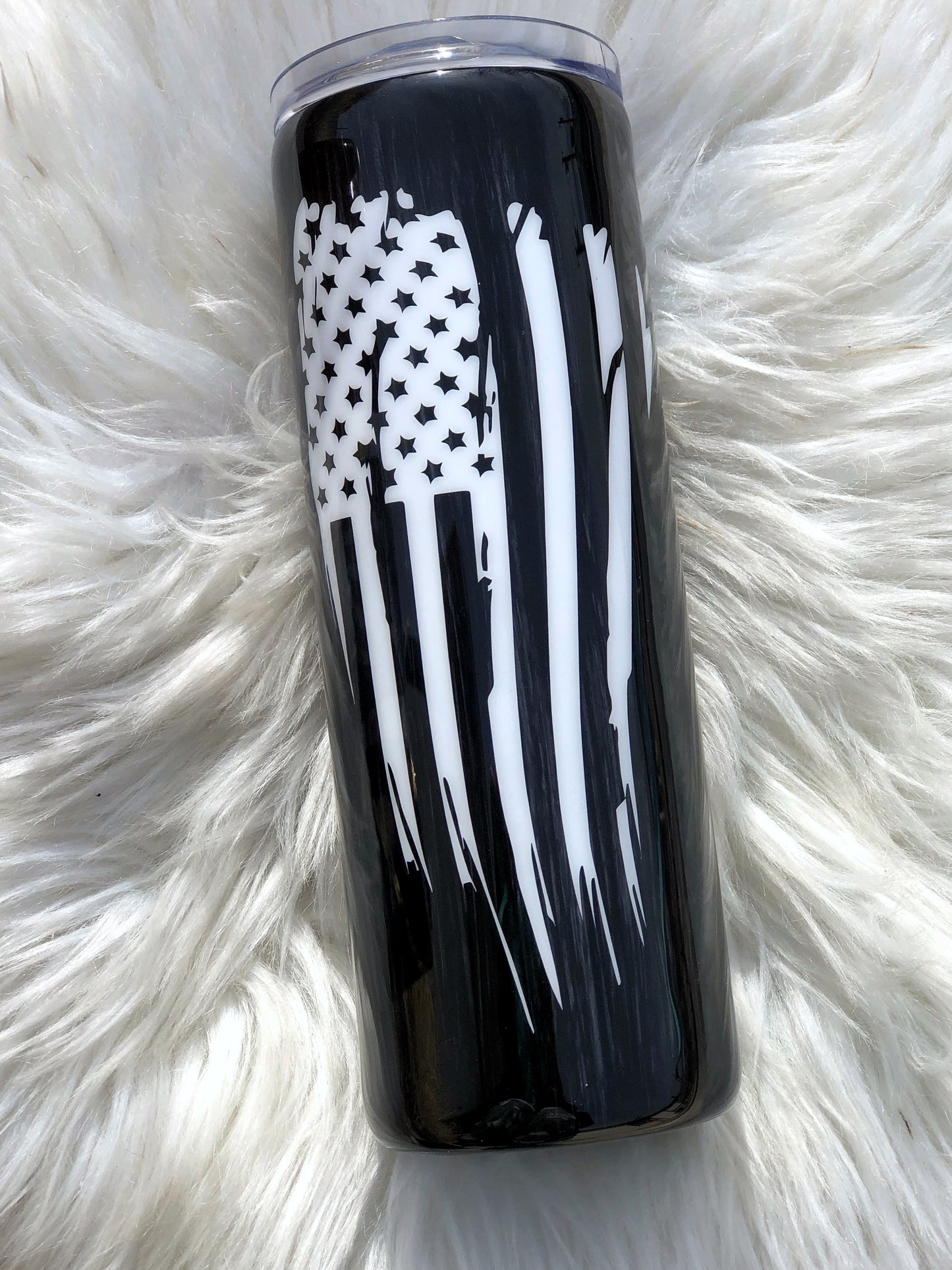 Black Distressed flag