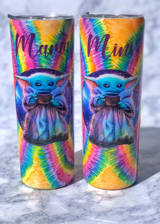 Tie Dye Tumbler 20oz