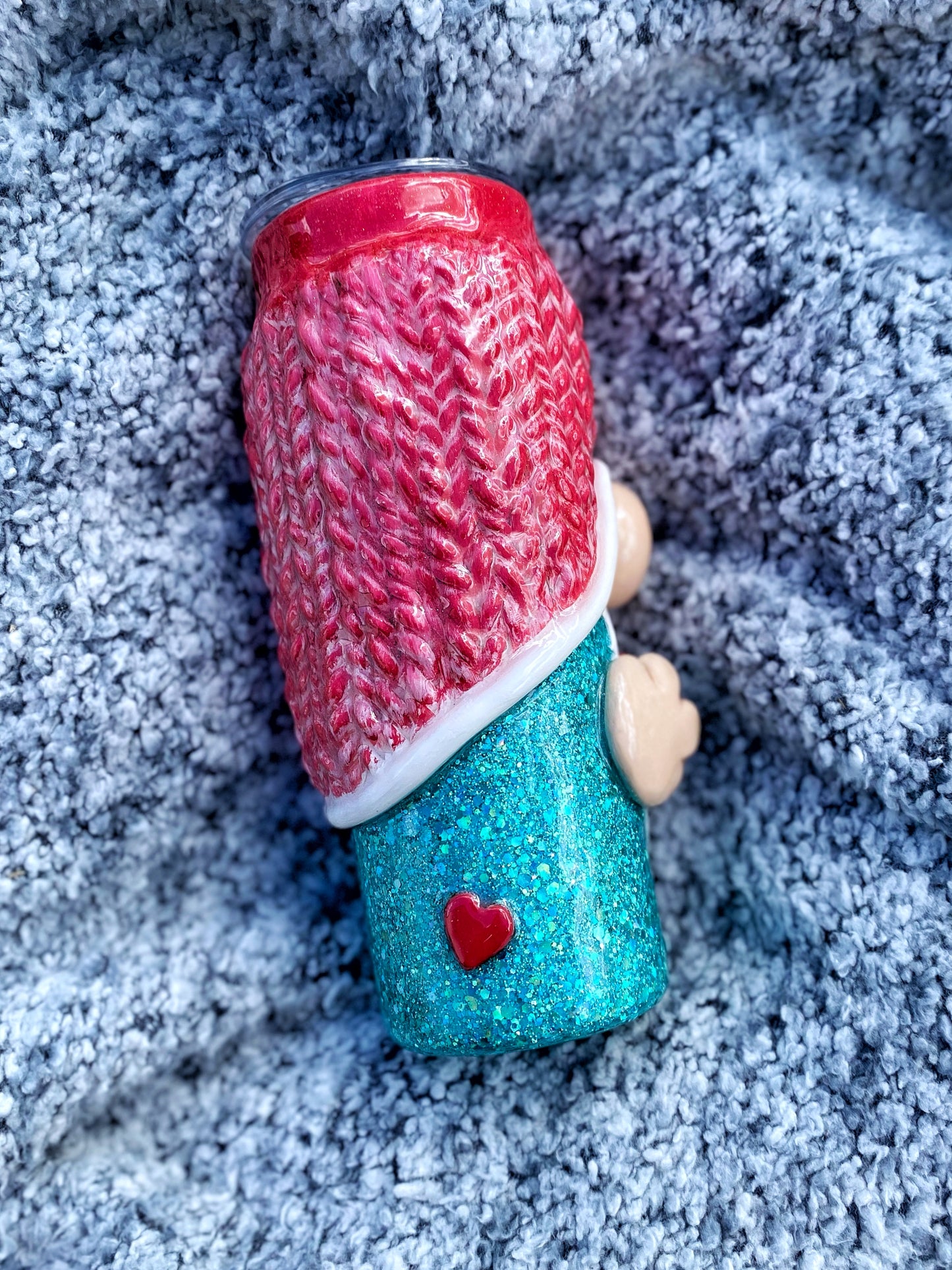 20oz Knitted Hat Gnome Tumbler