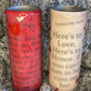 Heat Activated Hidden Message Tumblers